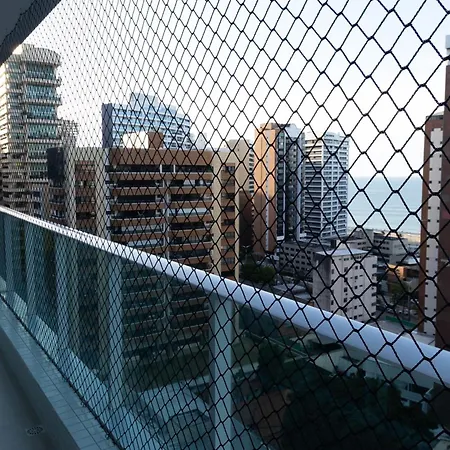 Apartamento Apto No Cond Infinity 600 Lindo Vista Mar Confortavel Novo, Andar Alto Meirelles *