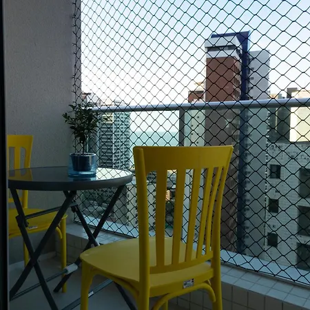 Apto No Cond Infinity 600 Lindo Vista Mar Confortavel Novo, Andar Alto Meirelles Apartamento Fortaleza (Ceara)
