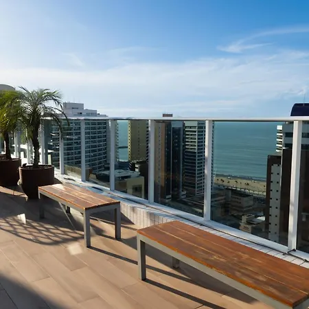 Apartamento Apto No Cond Infinity 600 Lindo Vista Mar Confortavel Novo, Andar Alto Meirelles Fortaleza (Ceara)