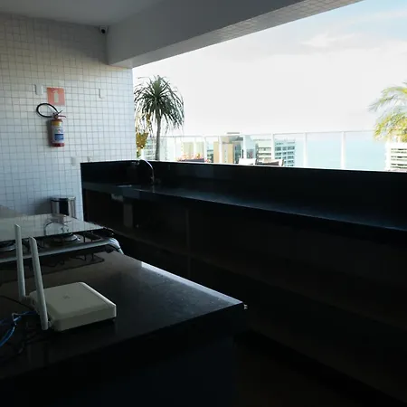 Apto No Cond Infinity 600 Lindo Vista Mar Confortavel Novo, Andar Alto Meirelles Apartamento *