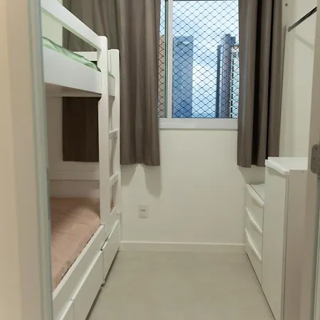 Apartamento Apto No Cond Infinity 600 Lindo Vista Mar Confortavel Novo, Andar Alto Meirelles *