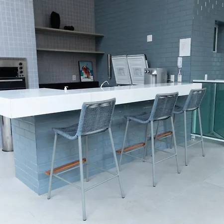 Apto No Cond Infinity 600 Lindo Vista Mar Confortavel Novo, Andar Alto Meirelles